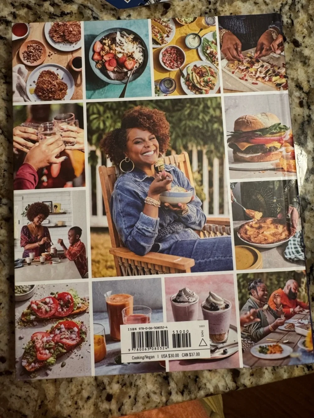 Tabitha Brown hardcover cookbook
